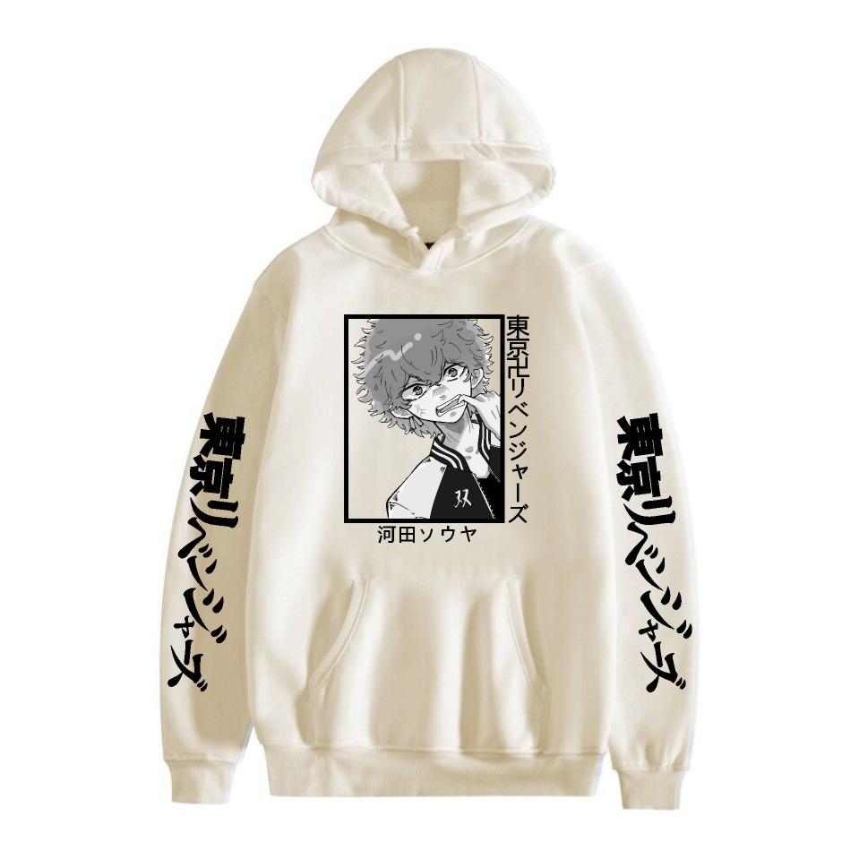 New Anime Print Fashion Casual Hooded Sweater