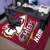 Custom Name Kansas Chiefs Fan Gear Rug Game Carpet, Floor Mat for Bedroom Living Room Entryway Rug, Home Decor Idea Gift for Christmas birthday