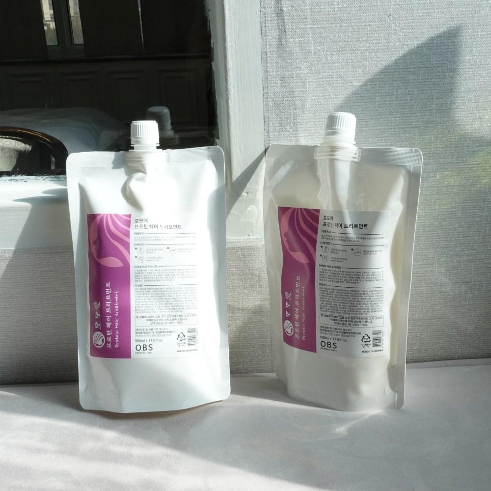 Momoae Protein Hair Highly Concentrated Treatment Professional Extremely Damaged Protein Hair Clinic Hair Pack, 1 Pack, 500ml