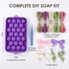 25 Grids Grape Ball Molds Round Shape Ice Cube Mold Creative Handmade Soap Molds  Bar Party