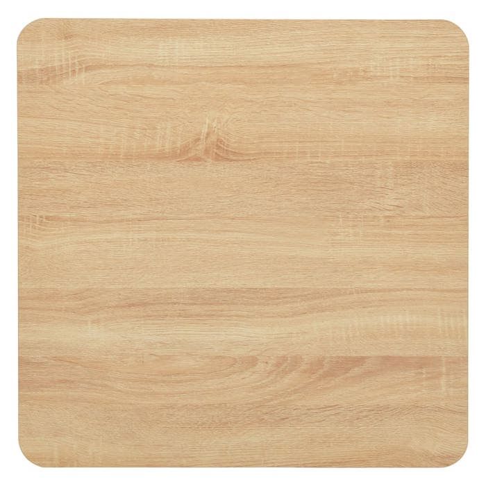 VidaXL Bistro Table Oak Color 50x50x107 Cm 321924