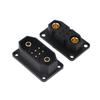 Hy2+6P Stecker Kupfermaterial Stecker Schnittstelle Stecker Buchse Adapter für Elektrofahrzeug Balance Scooter Servo RC Lithiumbatterien