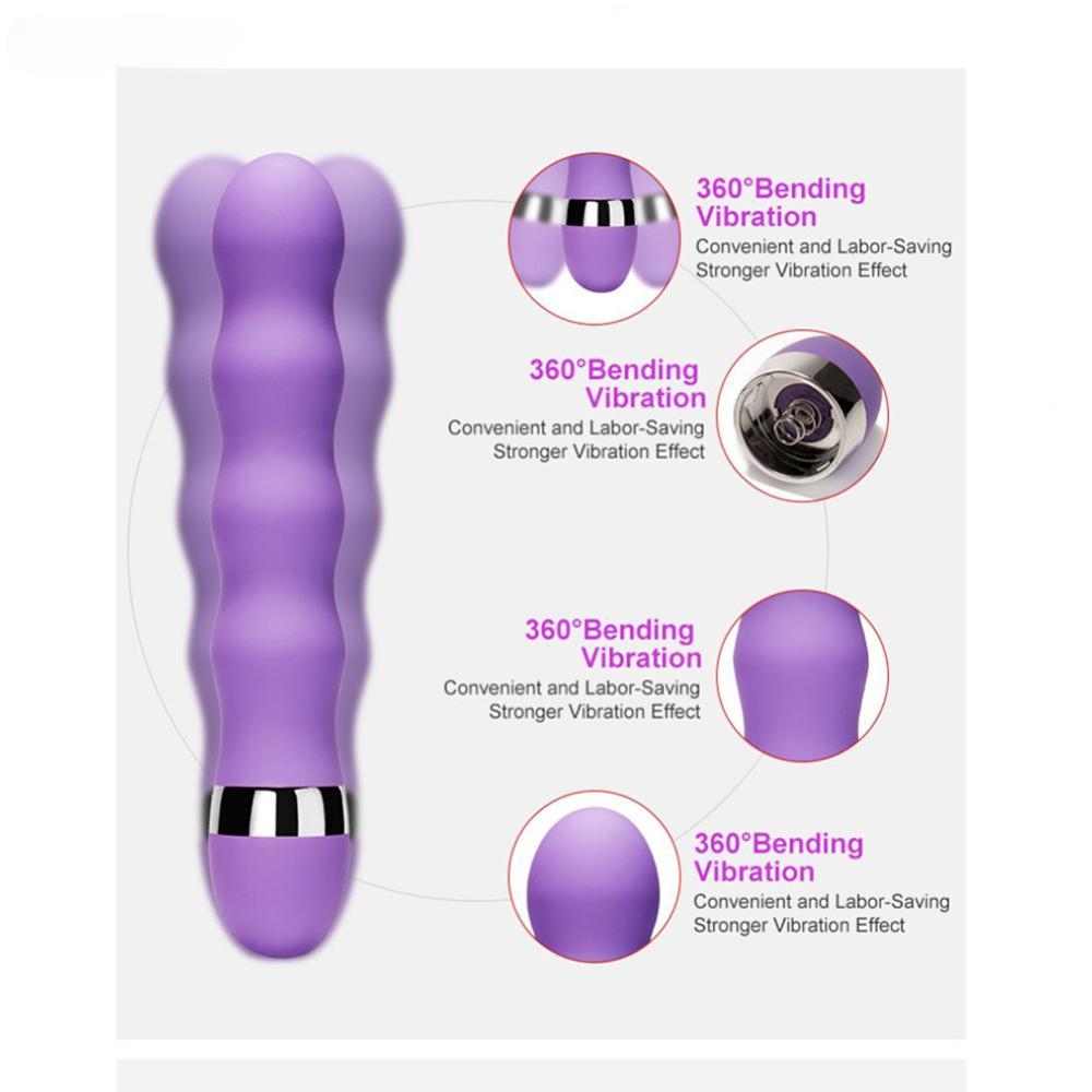 Vibrační erotické hračky Dildos AV Vibrátor Kouzelná hůlka Masturbace bodu G Vibrace pro ženy Masážní erotické hračky pro dospělé svaly