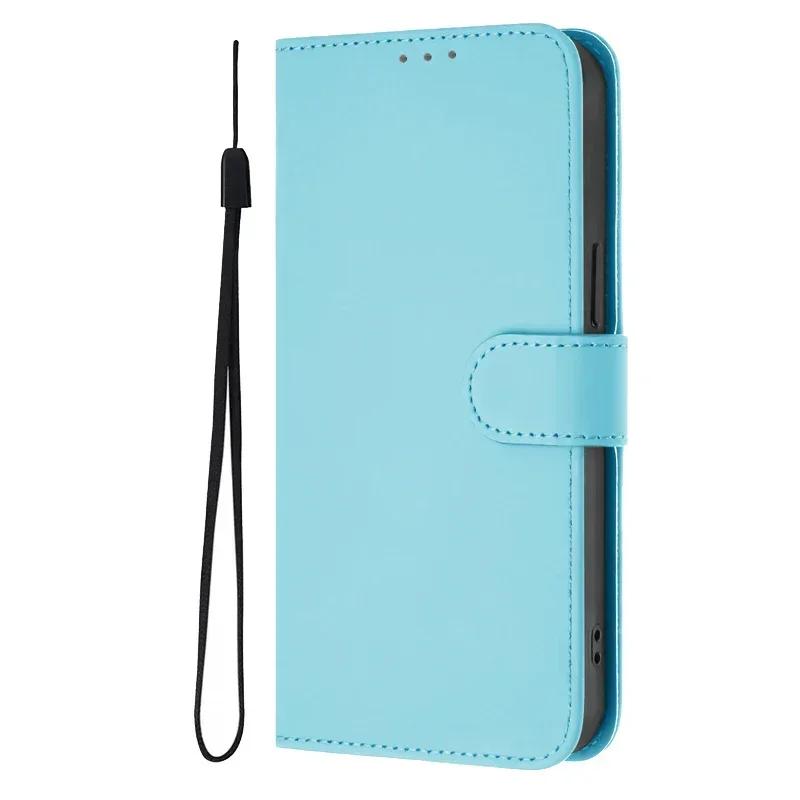 Für Xiaomi Poco M7 Pro 5G Hülle POCO M7 pro Klapphülle auf Für Xiaomi Poco M 7 Pro M7Pro 5G Einfarbig Leder Handyhülle Funda