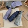 Summer Morandi~ Multi-Color Compact Capsule Umbrella Portable Sun and Rain Umbrella Uv Protection Black Coating Sunshade Umbrella Ins Style for Men