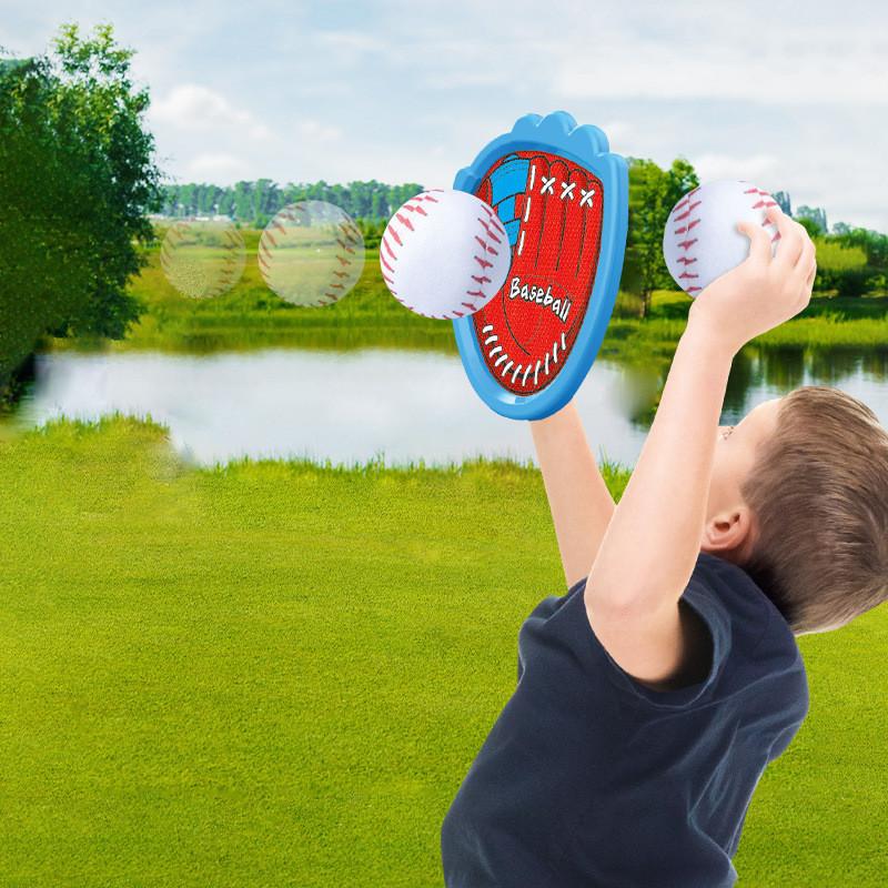 Camping Game Childrens Glow Sticky Target Ball Outdoor Family Activity Gift Set
