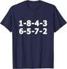 1-8-4-3-6-5-7-<wbr/>2 Firing Order T-Shirt Unisex T-Shirt
