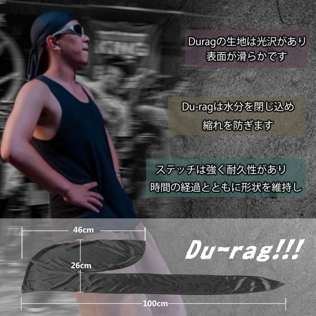 Trifong Durag blau glänzender Stoff Du-rag Piraten Kopftuch Hip Hop Tanz Wellenkappe Tau Tuch Hip Hop Kostüm Tanzkostüm Rapper Breakdance Tänzer Kopftuch