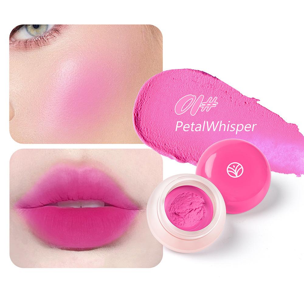 Mousse Blusher Cream Natural Long Lasting Matte Velvet Rouge Cheek Tint Face Makeup
