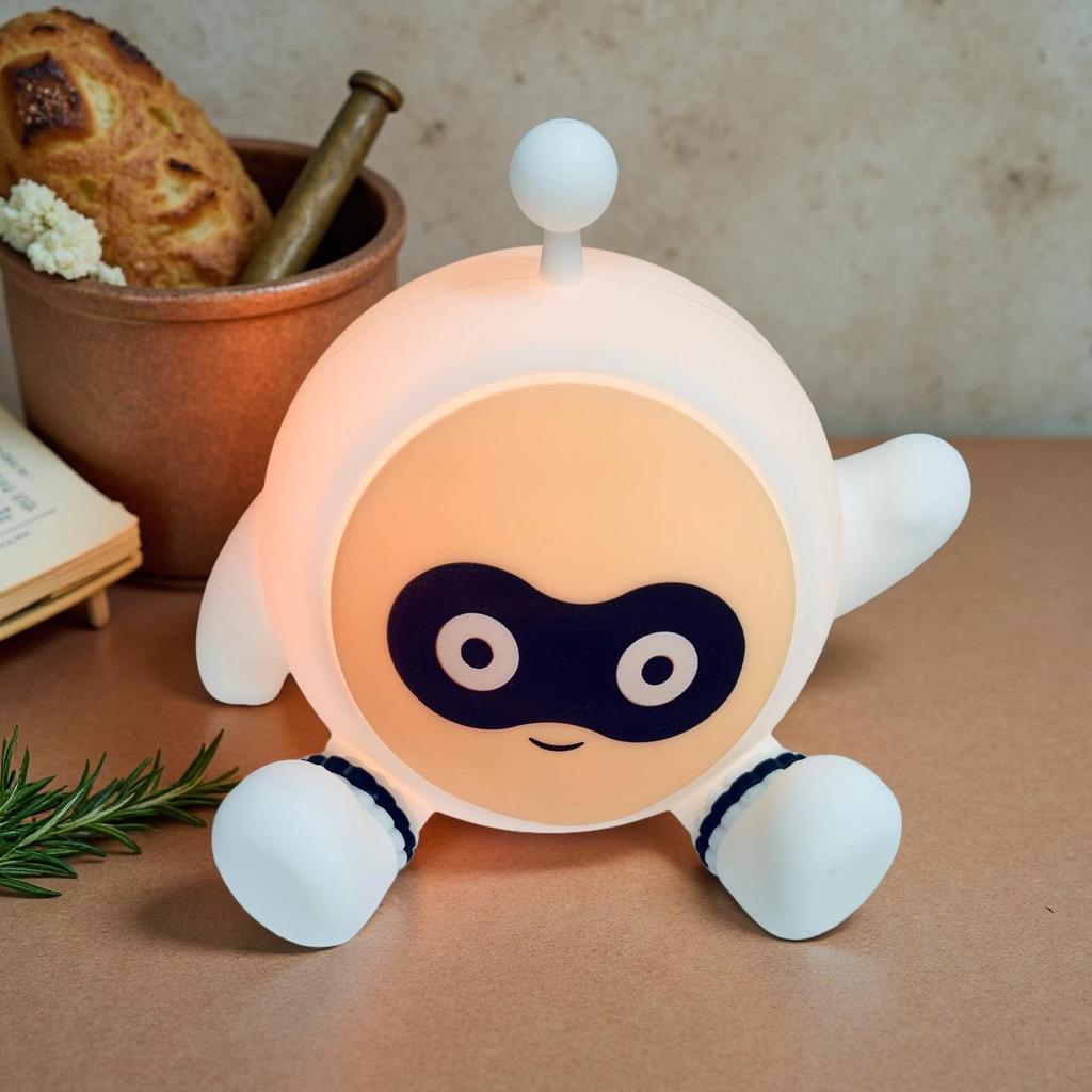 Egg Party Rechargeable LED Night Light - Children's Bedside Atmosphere Lamp