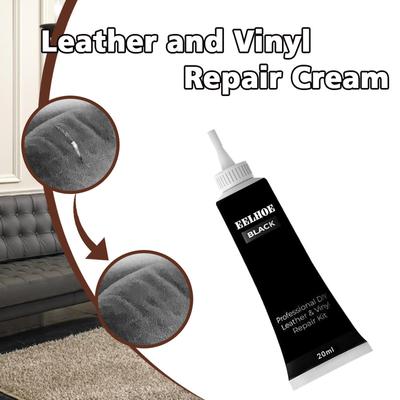 20ml Car Auto Leather Filler Repair Cream Repair Liquid for Car Seat Sofa Scratch Restoration Cracks Tool