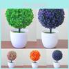 Beautiful Decorative Artificial Ball Plant Tree In Pot For Weddings And Parties