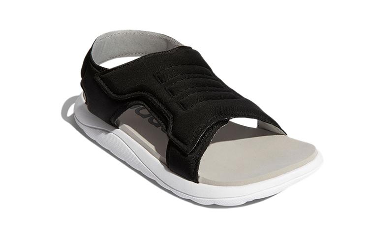 Adidas Comfort Sandal Breathable Children's Sandals Black White Children Aged 3 7 Years Old FY8856
