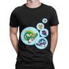Bubble Novelty Graphic 100% Cotton T-Shirt Bubble Bobble Tees Tops For Men