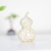 Resin Filled Natural Crystal Gourd Ornaments For Home Decor Gift Ideas