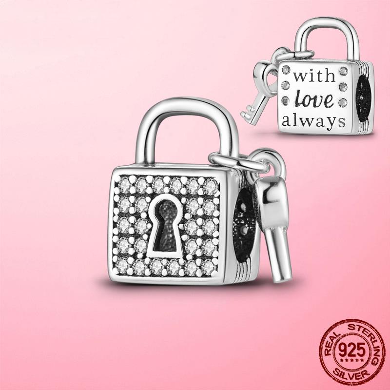 Copper Heart Butterfly Cz Infinite Dog Paw Flamingo Charms Beads Fit Original Women Bracelets Bangle Copper Jewelry