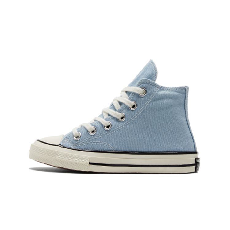 Converse Chuck Taylor All Star 1970s Comfortable Lightweight High Top Canvas Shoes Kids Sneakers Fog-Blue A00520C