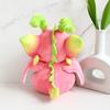 25cm Cute Fat Dragon Fruit Dinosaur Animal Doll Soft Dinosaur Plush Toys for Boys and Girls Halloween Holiday Birthday Gifts