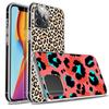 Leopard Print Pink Phone Case For Iphone 16E 15 Pro 14 Plus 17E 16 17 Pro Max Air 11 12 13 Mini Shockproof Capa Cute Cover TP