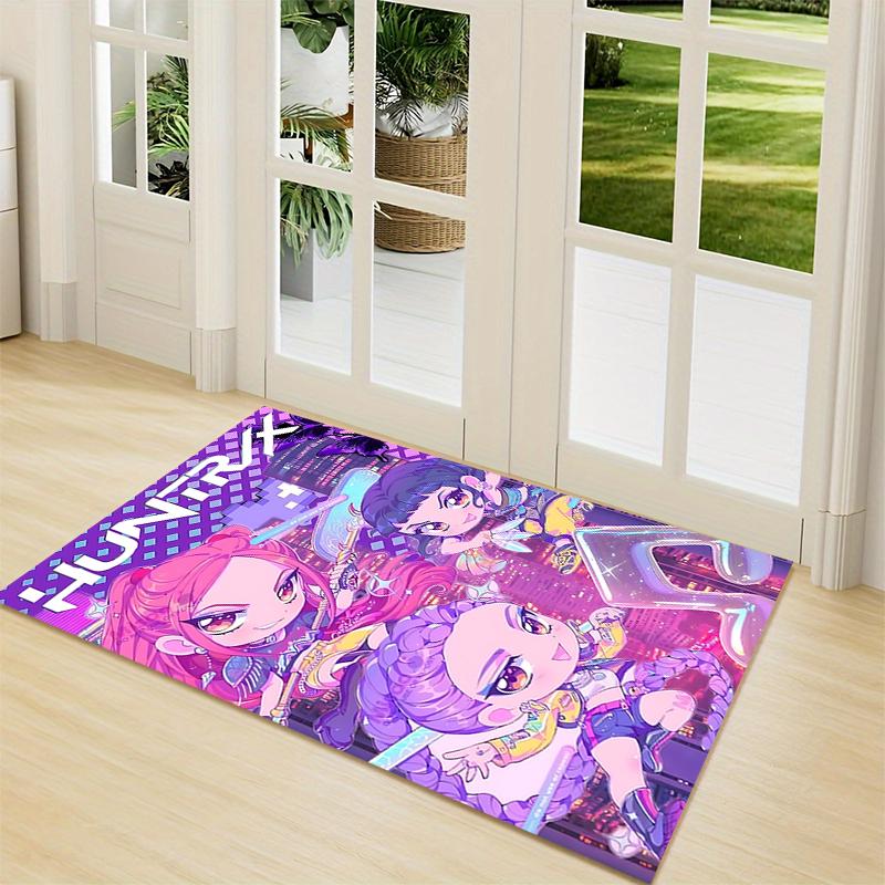 Fantasy City Adventure Carpet Rug Soft Washable Antislip Home Living Room Sofa Mats Personalized Christmas Rug