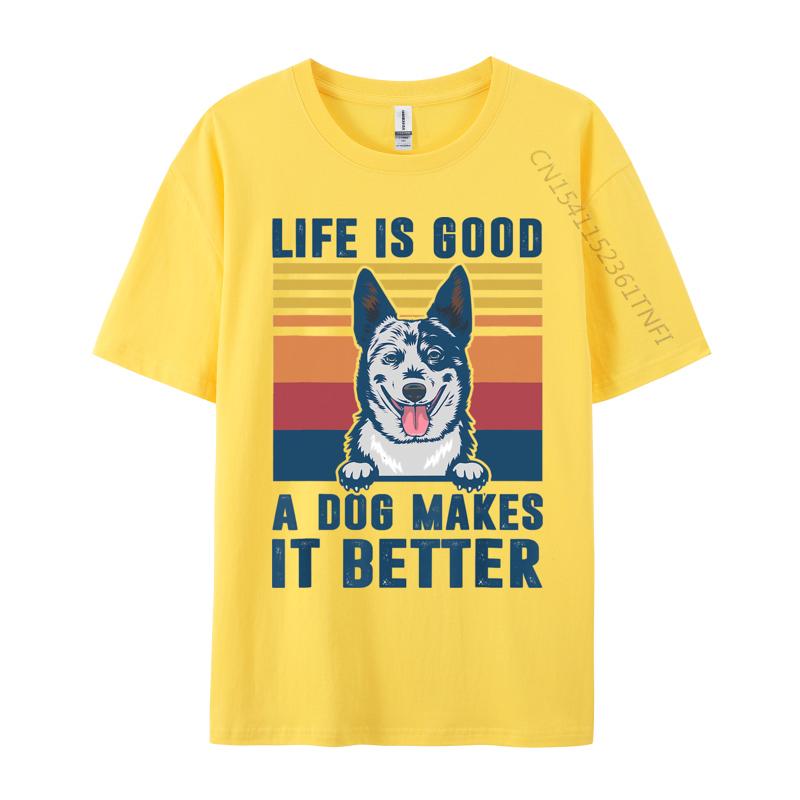 Australian Cattle Dog Tshirts American Style Vintage T Shirts Unisexs Tops T Shirt TeeShirts Special T Shirt
