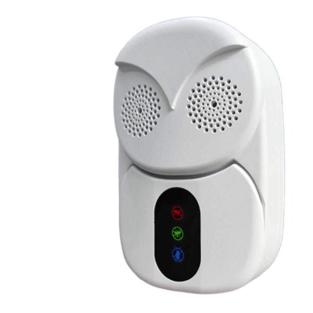 AI Smart Chip Ultrasonic Rodent Repeller Cyclical Frequency Pest Repeller Outdoor Use