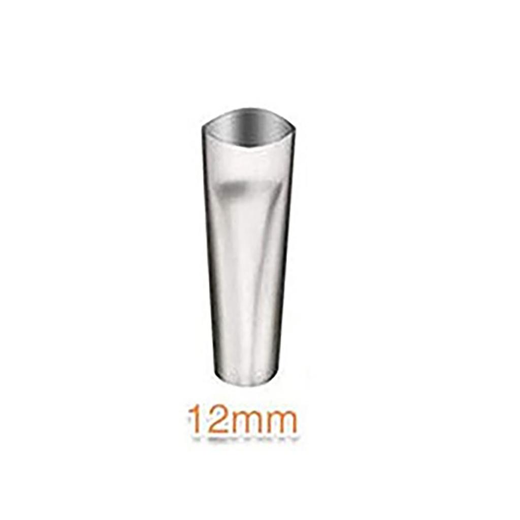 14Pieces Stainless Steel Caulking Nozzle Set Sealant Tip for Various Sizes Cartridges Dispensing Tip Comfortable Grip