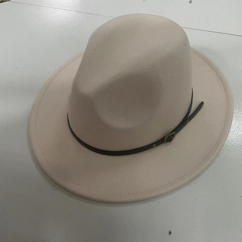 Chapeau jazz populaire sur eBay automne et hiver chapeau haut rétro britannique chapeau en laine tendance pour femme