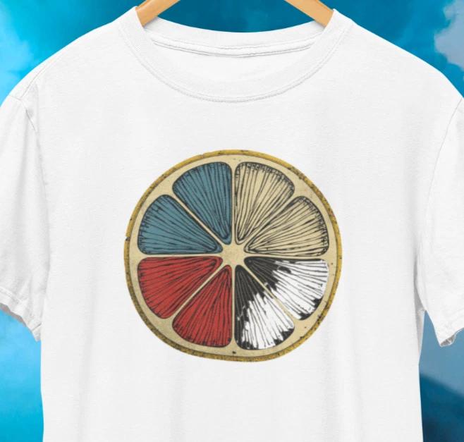 Manchester Lemon T-Shirt / Retro Vintage Stone Roses Ian Brown Indie Rock Tee L