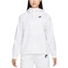 Nike Veste Coupe-vent à Capuche Sport Décontractée Couleur Unie Léger Femmes Vestes Blanc DM6180-100