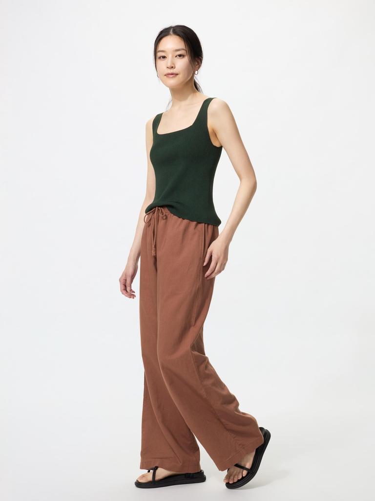 Uniqlo Linen Blend Easy Pants