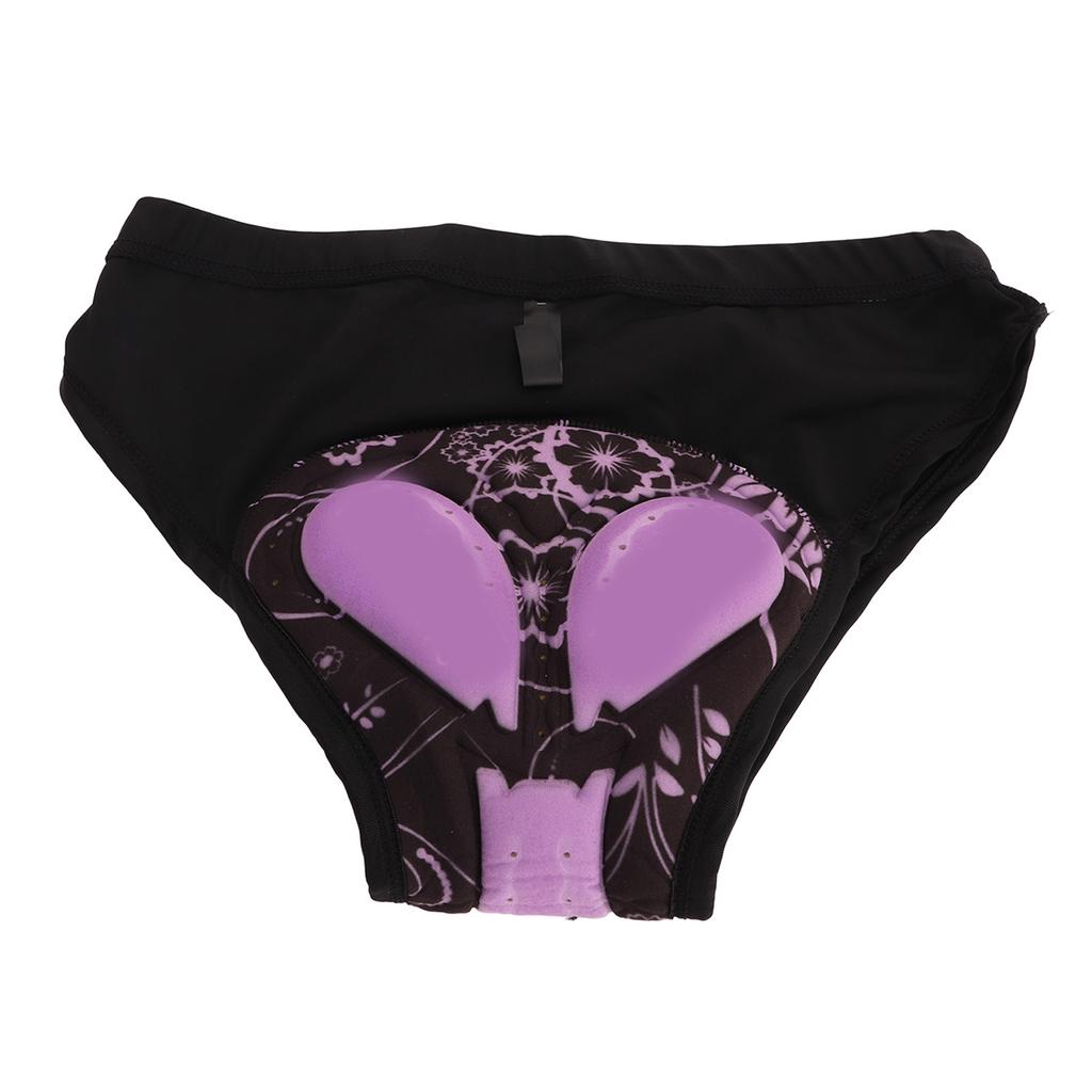 Women Cycling Underwear Breathable Women Bicycle Briefs Shock Absorption 3D Padded Bike Shorts Underwear Quick Dry