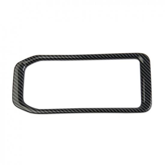 Carbon Fiber Style Center Console Organizer Armrest Cover Tirm For GMC Yukon XL