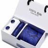 Gift Box Five-Piece Tie Men'S Formal Wear Business Casual Wedding Groom Bow Tie Square Scarf