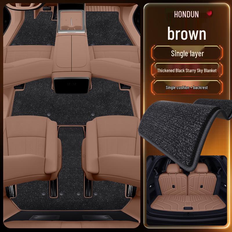 LeDao L90 Floor Mats TPE 2025 Model for Six-Seater & Seven-Seater Cars - Custom Interior Carpet Mats