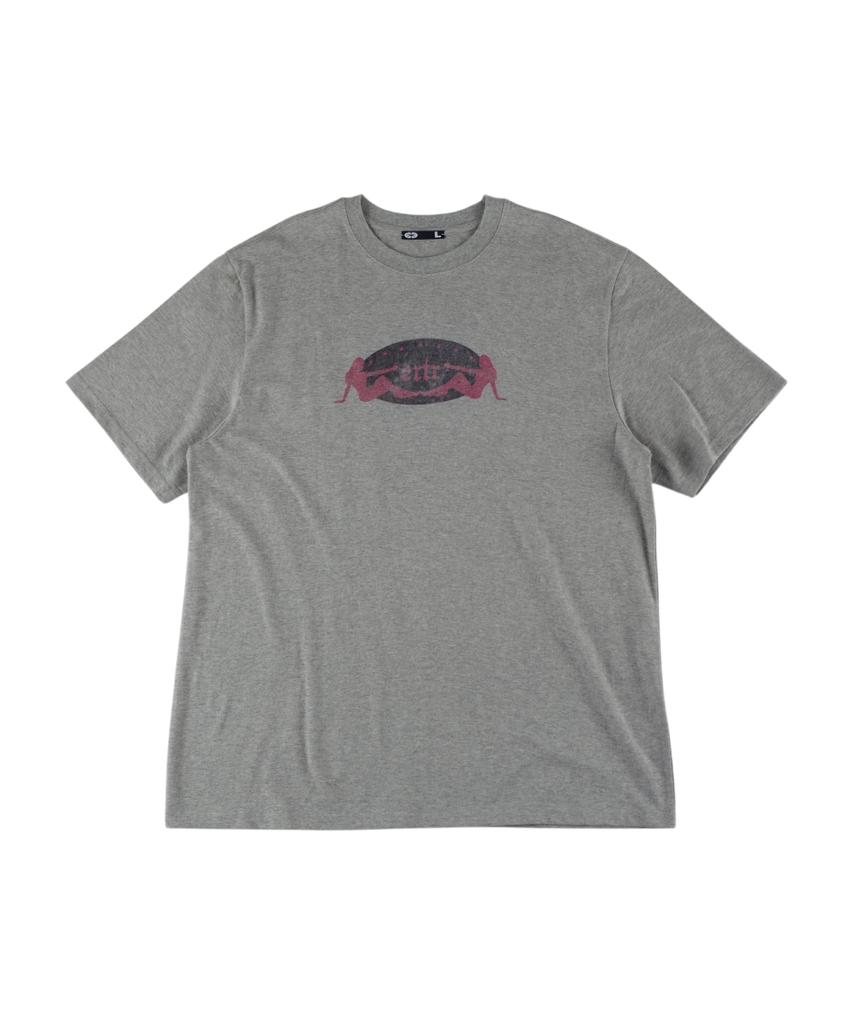 Ialtial Thumbs Up Girl T-Shirt Melange Gray