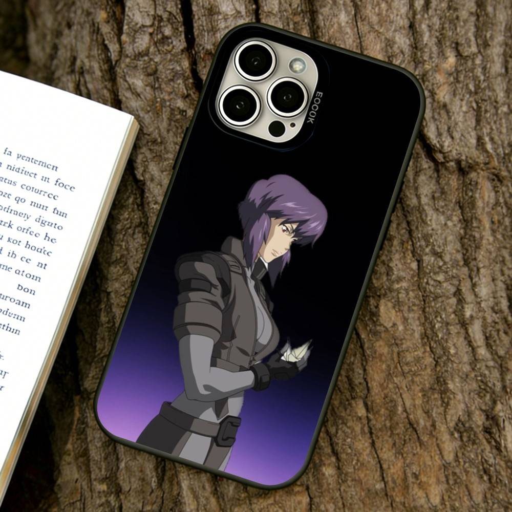 Ghost In the Shell Phone Case For iPhone 17,16,15,14,13,12,11 Plus,Pro Max,XS,Colorful Silver Phone Case Funda Cover
