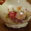 New Lvory Porcelain Coffee Pot Rose Pattern Gold Rim Tea Set Afternoon Tea Large-Capacity Household Cold Kettle Wedding Gift