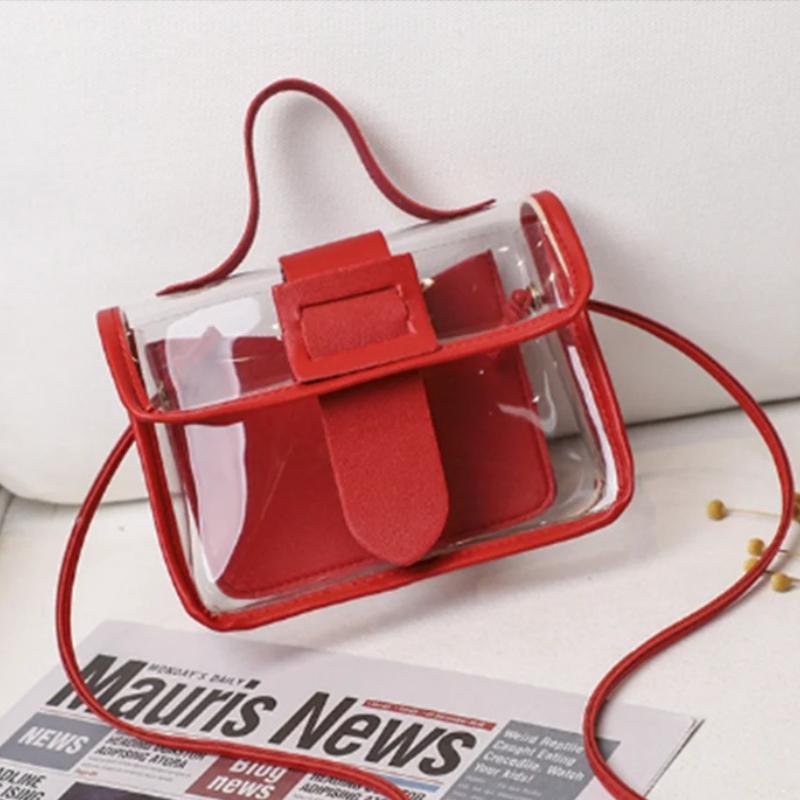 Женская прозрачная сумка — фото 10