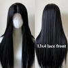 Honey Brown Wig 13x4 Lace Front Wigs Long Straight Haiti Daily Use Wear and Go Front Lace Wig Glueless Synthetic Lace Wigs