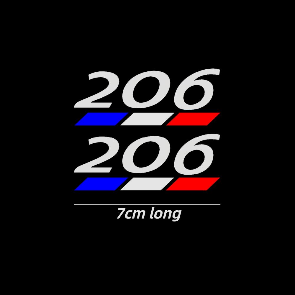 2Pcs, Car Sticker Decal Center Pillar Sticker for z333 3008 5008 2008 106 107 108 205 206 207 208 RCZ 306 307 308 508 406 407 333z