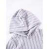 Hot-Selling Girls' Spring and Autumn Set Hooded Knit Sweater Soft Skin-Friendly Autumn and Winter Long-Sleeve Solid Color Long Pants Casual