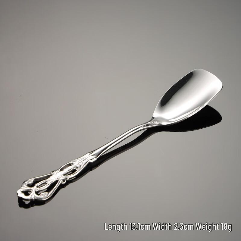 Qianxing 304 Stainless Steel European Relief Dessert Utensil