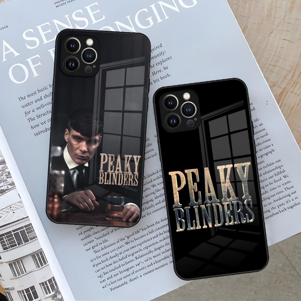 Peaky Blinders Thomas Shelby Phone Case for Iphone 16 15 14 12 11 13 Pro Max Mini X Xr Xs Se 8 Puls glass Cover