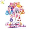 Non-Toxic Moc Cute Ferris Wheel Building Block Model Brick Diy Construction Toy For Children Desk Decor.