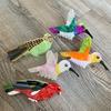 Cute Bird Hair Clip Grasp Cartoon Animal Shark Clip Creative Acetic Acid Hair Claw  Travel
