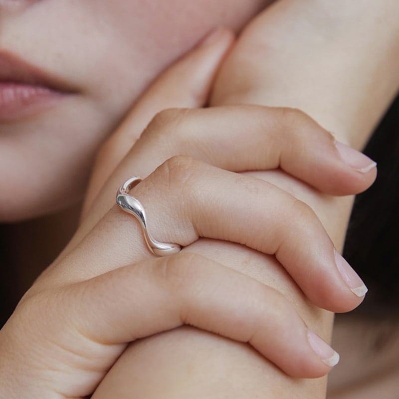 Tatiana (Silver 925) Ripple Ring CR1839