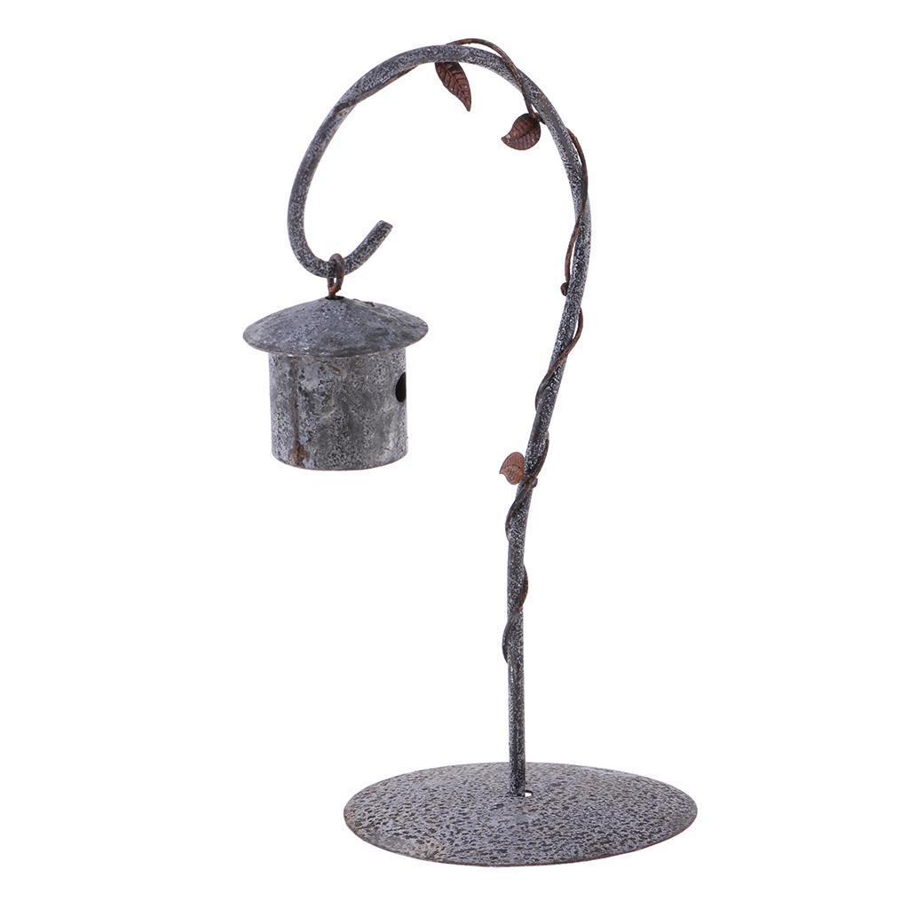 Miniature Dollhouse FAIRY GARDEN Accessories ~ Silver Metal Bird Cage ~ NEW Miniature Dollhouse FAIRY GARDEN Accessories ~ Silver Metal Bird Cage ~ NEW