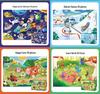 Educational Dinosaur Cartoon Jigsaw Puzzle for Kids Ages 3-6 - Boxed Flat Toy