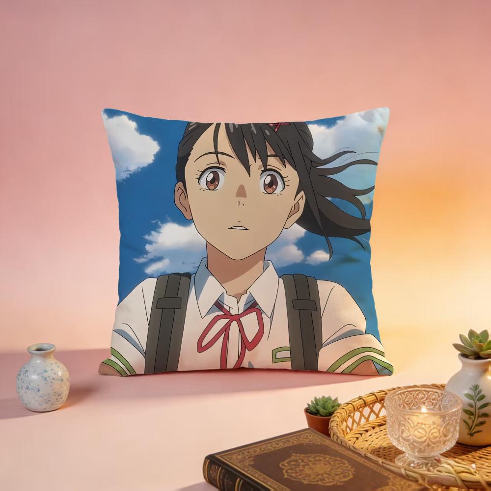 Trending SSuzumeed Cushion Cover Premium SkinFriendly Pillow Case MultiPurpose for Home Office Travel